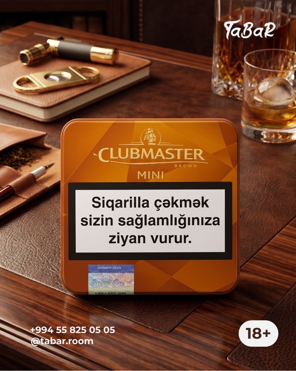 Clubmaster Brown Mini