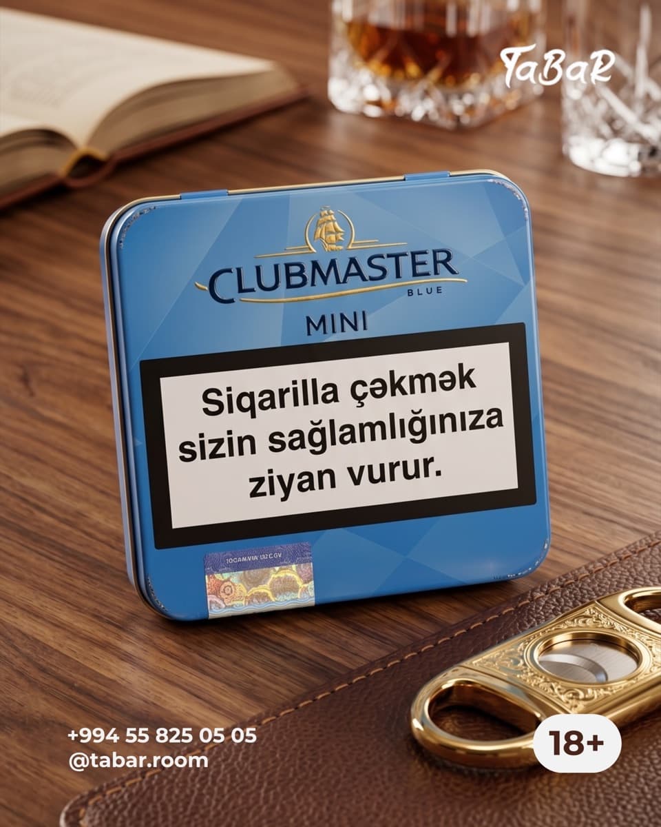 Clubmaster Blue Mini