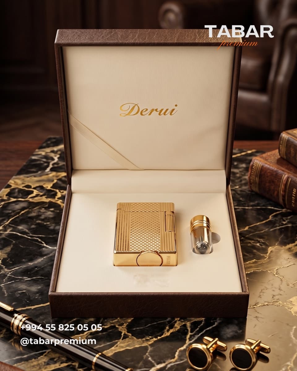 Derui Gold lighter set