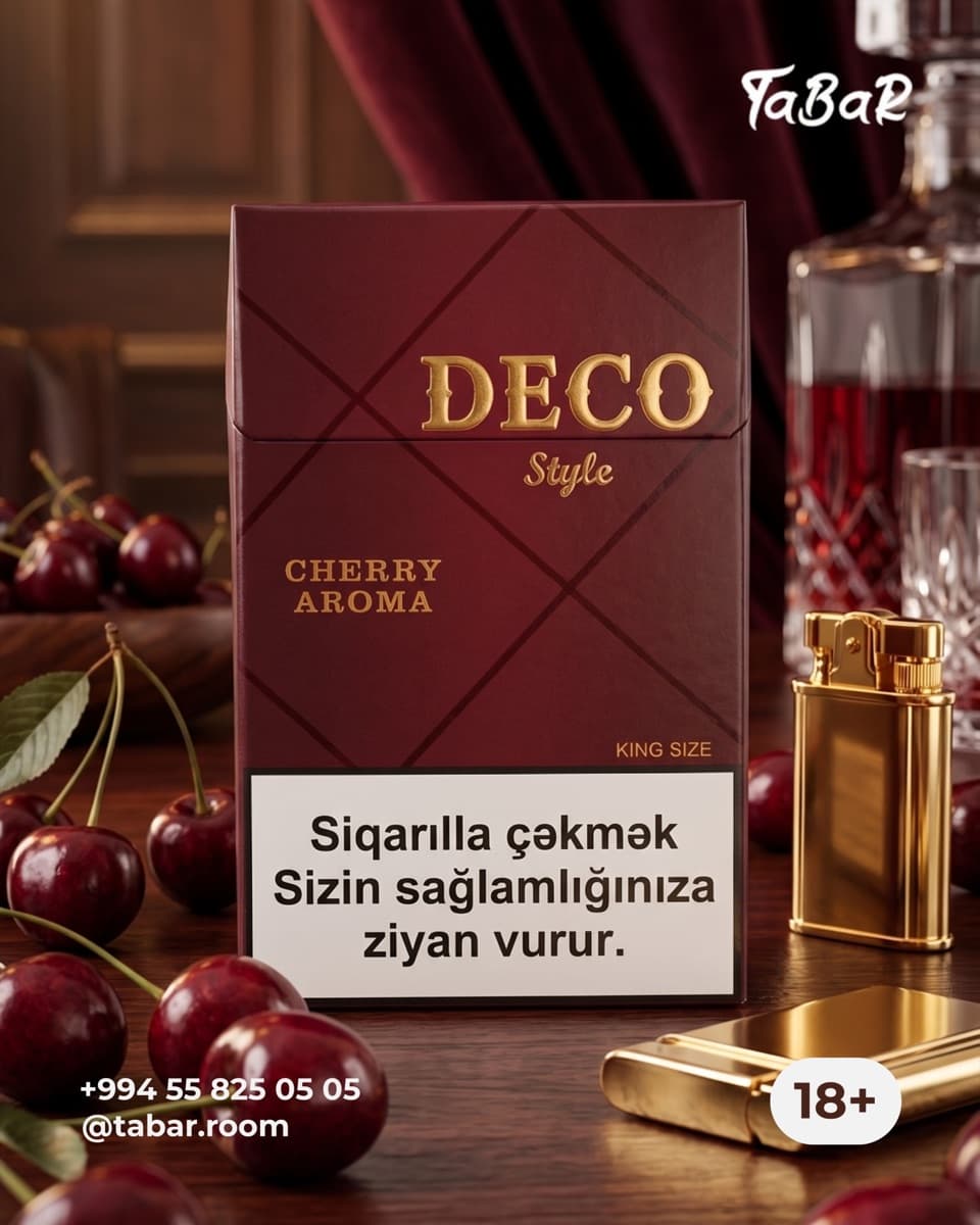 DECO Style Cherry Aroma — King Size